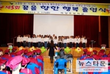 울산 백양초, 상투적인 졸업식서 벗어난