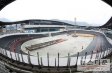 부산경륜장, 경주트랙 새단장 완료