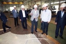 복기왕 시장, 아산 대표 녹색기업 (주)에스에이씨 방문