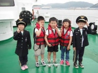 울산해경, 지역 유치원 함정공개