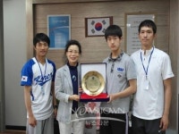 갈산중 심재원, 2013년 인천시 체육기자단 선정 모범상 수상