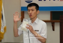 아산소방서,119 시민수상구조대발대