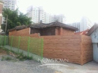 호서대학교 교직원, 배방읍 빈집 가림막 설치