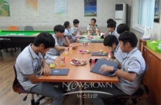 청양경찰서·우정경찰,학교폭력 예방 간담회