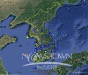 기상청, 2013년 1~8월간 지진 총 65회 발생