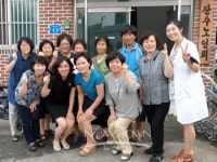 아산시보건소,건강증진과, 여름철 건강관리 농촌사랑 실천