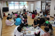 온주종합사회복지관, 삼색 송편 만들기 행사