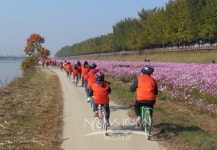 아산 동일하이빌아파트 자치방범대,자전거 라이딩
