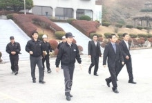 이종하 부여소방서장, (주)동방아그로 방문