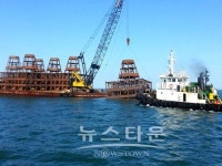인천 옹진군, 인공어초 10기 설치 중국어선의 불법조업 원천 차단
