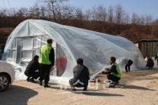 아산시둔포면주민자치위,사랑의집 에덴위문