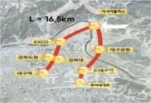 이재만, 범어네거리~대구역 16.5km 트램 조성 공약
