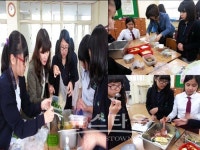 부평여중, 한마음 한솥 비빔밥 만들기