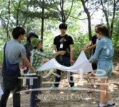 아산교육지원청, 영인산 자연휴양림과 공동 산림치유 프로그램 실시