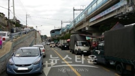 아산시, 풍물5일장 주변도로 불법주정차 단속 실시