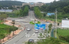 청양군, 군청 앞 사거리 회전교차로 설치
