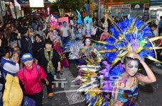 컬러풀대구 퍼레이드 남북 평화 오렌지 팡팡 대상