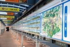 KTX 천안아산역(온양온천) 택시 승강장 관광 홍보조성