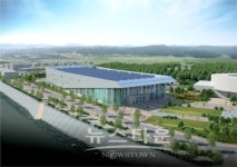 이순신종합운동장 시설확충·실내수영장 건립공사 합동기공식 개최