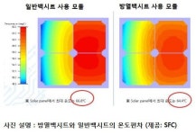 에스에프씨, 태양광 방열 백시트 개발 성공 및 시판 시작