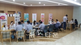 아산시보건소, 산업장으로 찾아가는건강홍보관운영