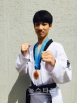 울산스포츠과학고 정재운 오뚜기 태권도 선보여
