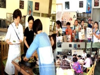 배다골민속박물관, 먹향기에 물드는 민화 에코백