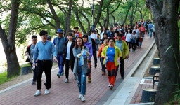 경북관광공사, 보문관광단지 달빛걷기 성황리 개최