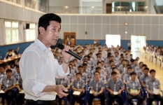 이강덕 포항시장, 창조도시 포항의 미래 인재로 성장 당부