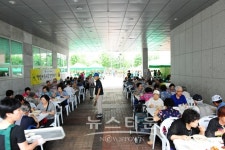 구리시, 7월의 무더위를 씻어준 삼계탕 경로효친사상 고취