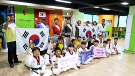 문막읍 이장협의회 나라사랑 태극기 홍보 앞장