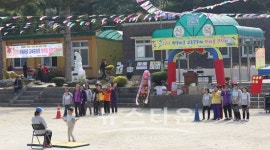 인제군 북면 원통초등학교 신덕분교 운동회
