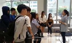 서울디자인전문학교, JTBC 방송국 진로탐색 창의성 현장수업 진행