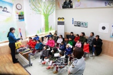 원주경찰서 '아이비어린이집' 경찰청사 견학