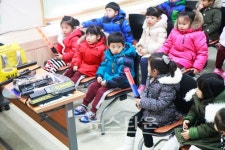 원주경찰서 아이비어린이집 경찰청사 견학