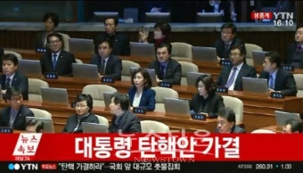 박근혜 탄핵 가결…진중권 
