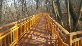 중랑구, 용마산 2.2km 무장애 숲길 조성