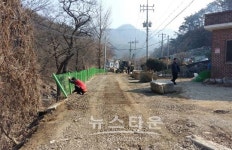 남양주시 가마솥골 막혔던 도로, 확 뚫렸다