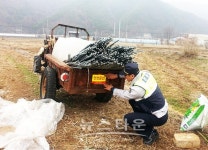 횡성경찰서 청일파출소, 경운기 등 농기계 교통사고예방 활동 전개
