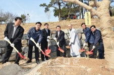중랑구, 먹골배 시조목 이식 기념식 개최