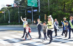 고성경찰서 어린이 교통사고 예방을 위한 합동캠페인