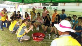 남양주시 수동면노인회. 전통 손모내기 체험 83세 어르신들의 열정