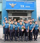 아산경찰서, 배방파출소 이지호 경사에게 경찰서장 표창 수여