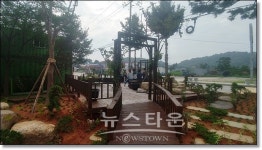 고창군 대산면, 작은 정원 조성 아름다운 쉼터가 숨쉬다
