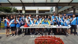 평택 고덕면 바르게살기위원회 태극기달기 범시민 캠페인