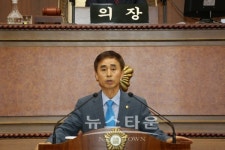 의정부시의회 구구회의원 롯데캐슬아파트 신축과 관련, 5분 자유발언