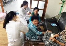 상지대학교 봉사동아리 론(RON) 재능나눔 의료봉사활동 마쳐