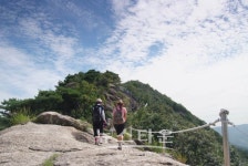 [포토] 의왕시 가을 산행하기 좋은 모락산