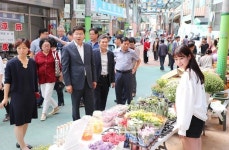 추석을 즈음하여 평택시 안중전통시장 『농산물직거래한마당』열어