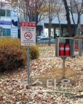 천안서북소방서, 보이는 소화기 설치 마무리